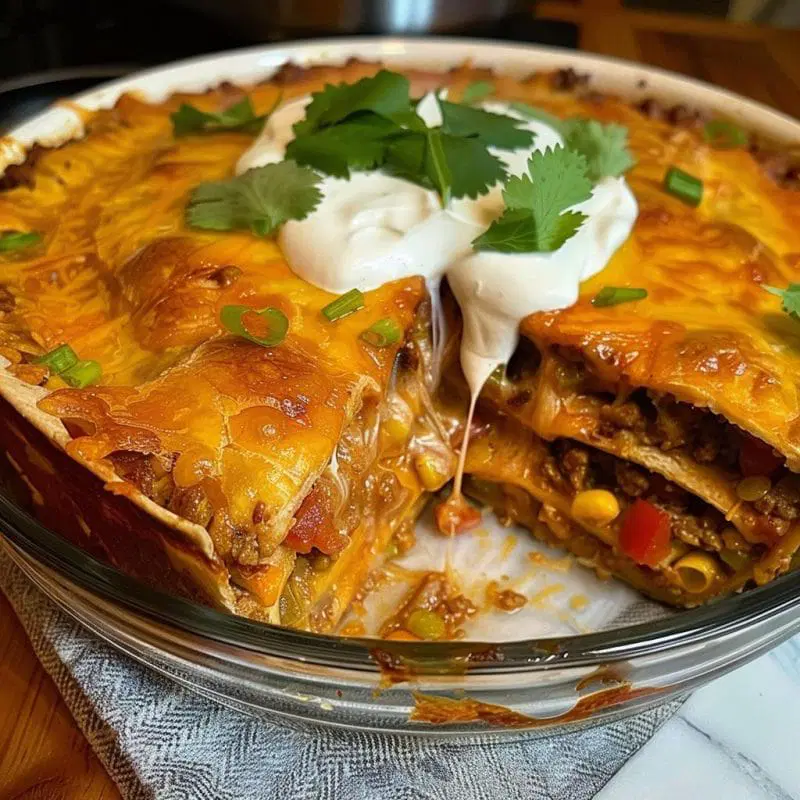 Mexican Tortilla Casserole Recipe