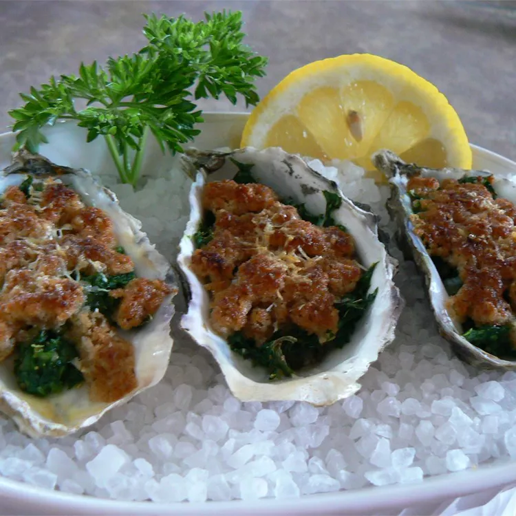 Oysters Rockefeller