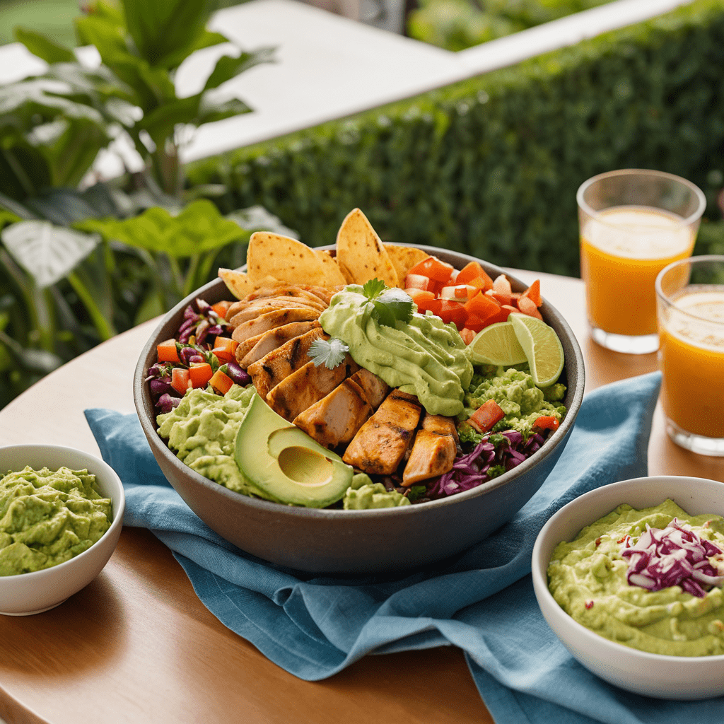 Wholesome Chicken and Veggie Burritos with Guacamole