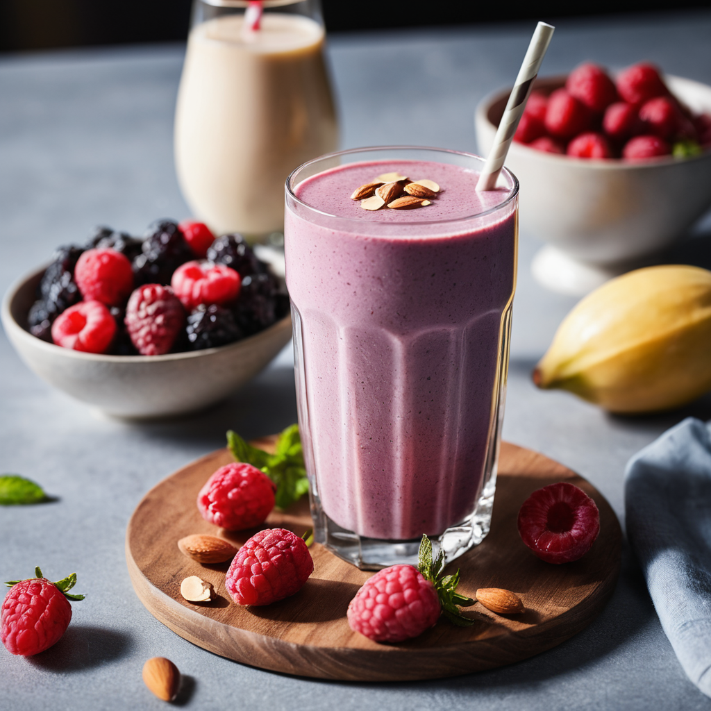 Almond Berry Smoothie