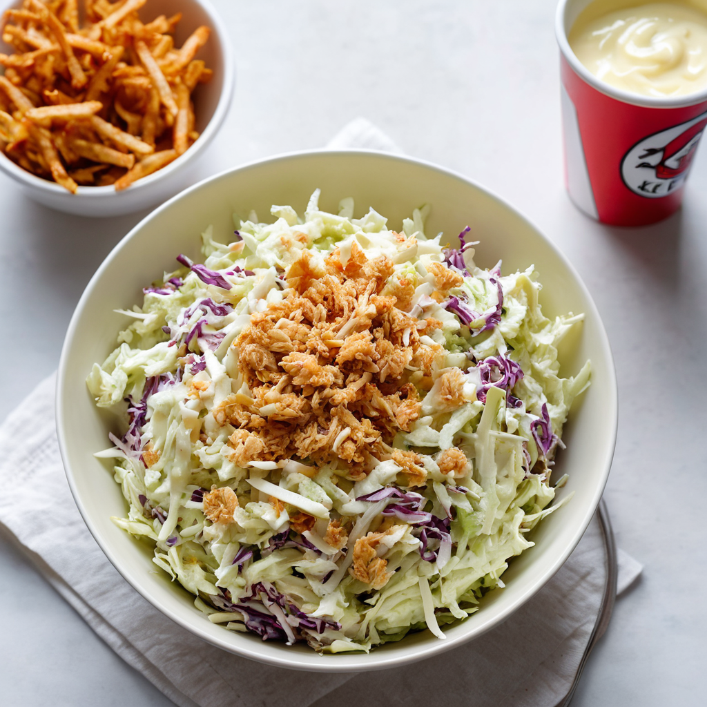 The Famous KFC Creamy Coleslaw