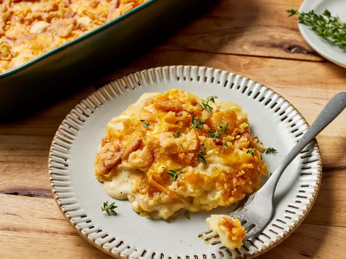 baked pumpkin polenta