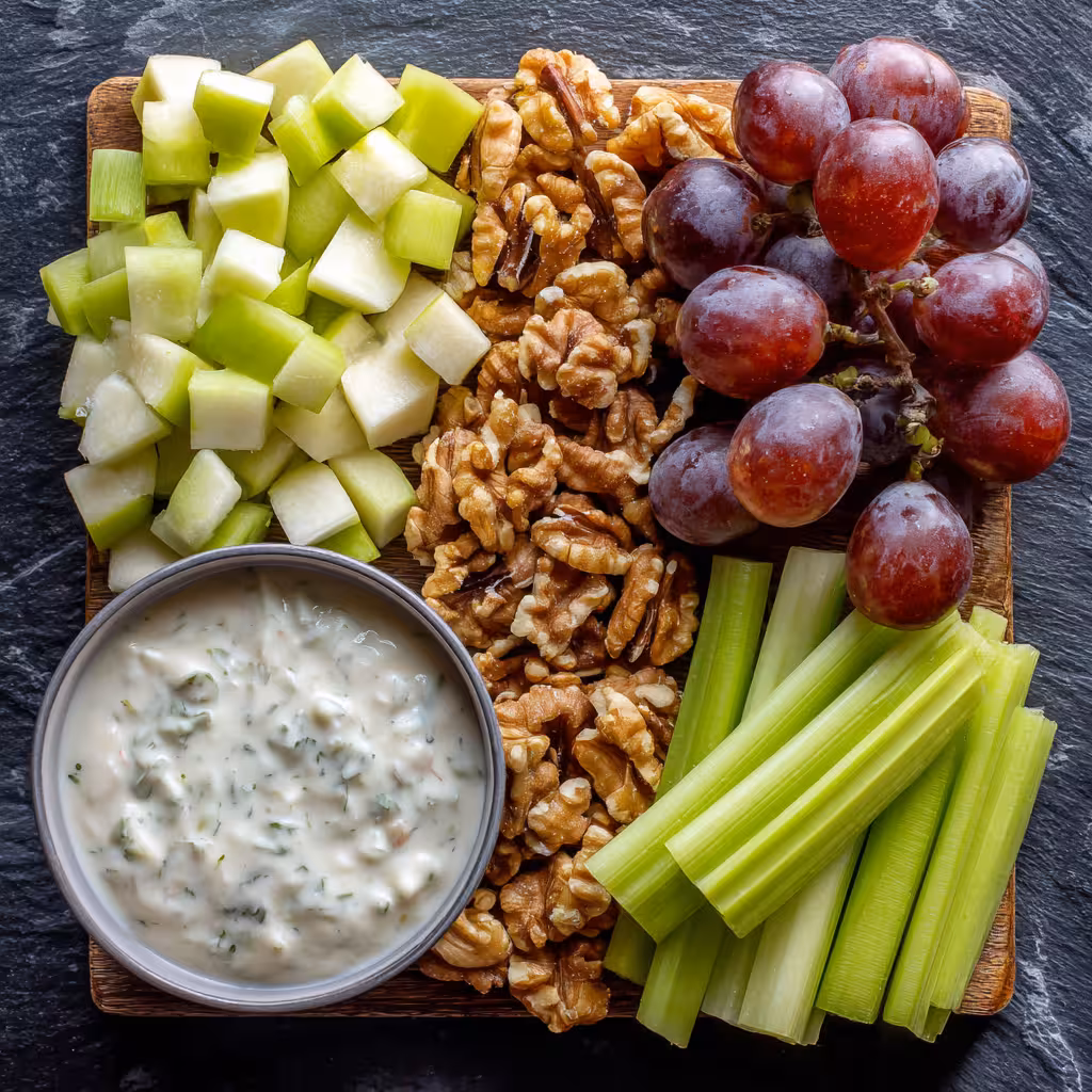 Ingredients for Classic Waldorf Salad