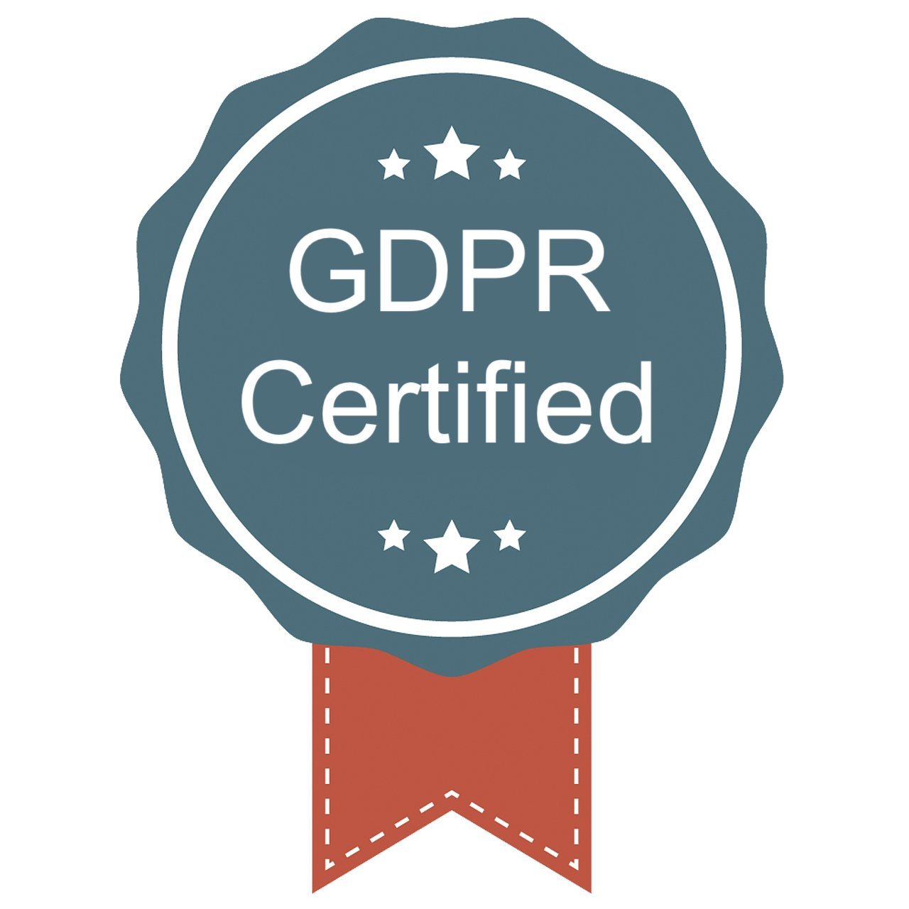 GDPR Compliance Certified badge icon showing data protection compliance with the General Data Protection Regulation for Alissa Recipes.